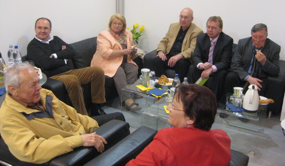 Inge Volz, Georg Kohler, Bernhard Kukatzki, Gabriele Albrecht, Helmut Beck, Matthias Baaß, Udo Scheuermann (vlnr)