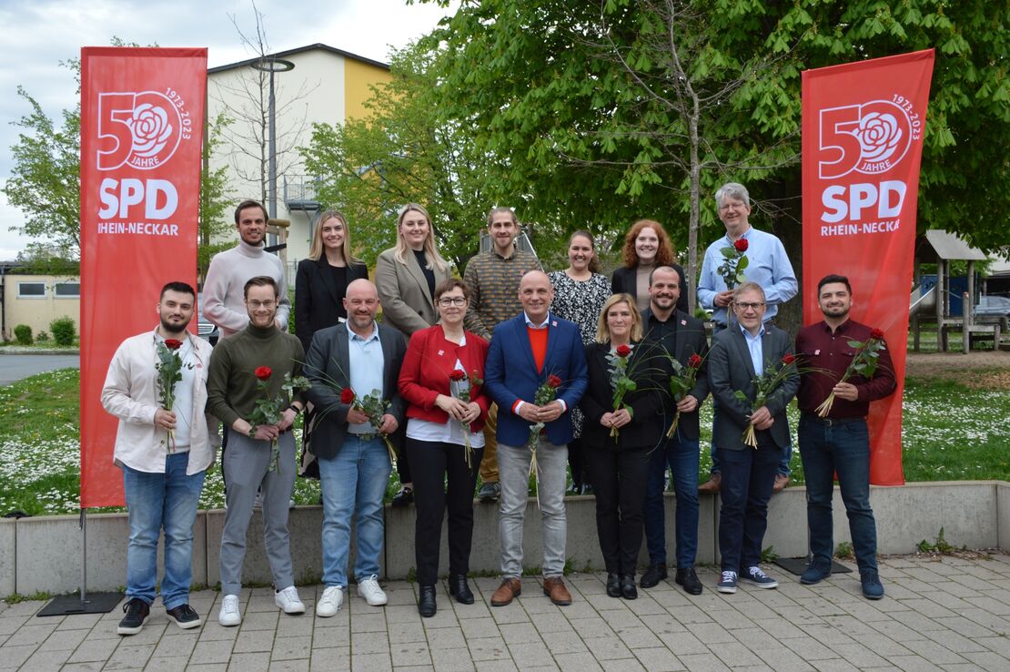 Jahreshauptversammlung der SPD RheinNeckar „Rückenwind für die